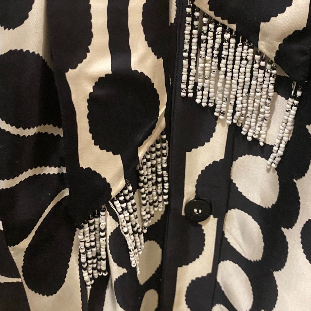 FARM Rio Black and White Midi Dress - Picture 15 of 16